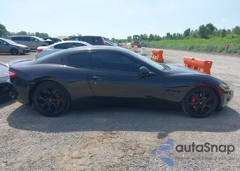 2008 Maserati Granturismo из США, поврежденный, VIN ZAMGJ45A880040628